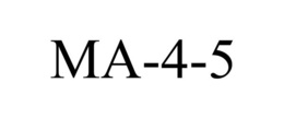 MA-4-5 trademark