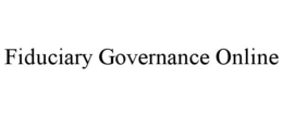 FIDUCIARY GOVERNANCE ONLINE trademark