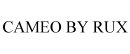 CAMEO BY RUX trademark