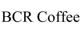 BCR COFFEE trademark