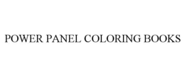 POWER PANEL COLORING BOOKS trademark