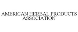 AMERICAN HERBAL PRODUCTS ASSOCIATION trademark