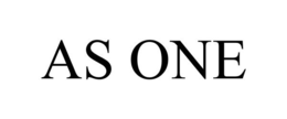 AS ONE trademark