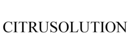 CITRUSOLUTION trademark