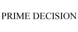 PRIME DECISION trademark