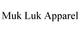 MUK LUK APPAREL trademark