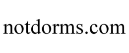 NOTDORMS.COM trademark