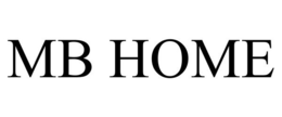 MB HOME trademark