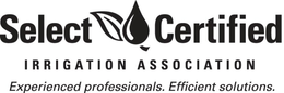 SELECT CERTIFIED IRRIGATION ASSOCIATION EXPERIENCED PROFESSIONALS. EFFICIENT SOLUTIONS. trademark