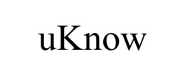 UKNOW trademark