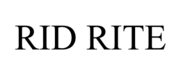 RID RITE trademark