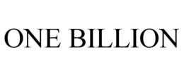 ONE BILLION trademark