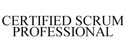 CERTIFIED SCRUM PROFESSIONAL trademark