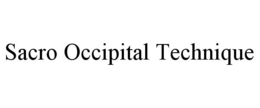 SACRO OCCIPITAL TECHNIQUE trademark