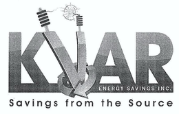 KVAR ENERGY SAVINGS INC. SAVINGS FROM THE SOURCE trademark