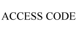 ACCESS CODE trademark