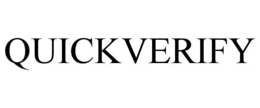 QUICKVERIFY trademark