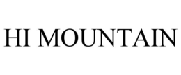 HI MOUNTAIN trademark