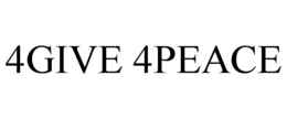 4GIVE 4PEACE trademark