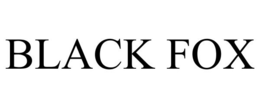 BLACK FOX trademark