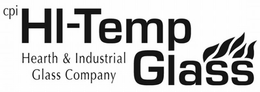 HI-TEMP GLASS HEARTH & INDUSTRIAL GLASS COMPANY CPI trademark