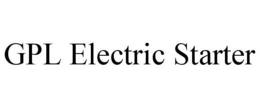 GPL ELECTRIC STARTER trademark