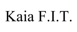 KAIA F.I.T. trademark
