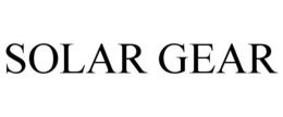 SOLAR GEAR trademark
