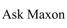 ASK MAXON trademark