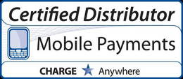 CERTIFIED DISTRIBUTOR MOBILE PAYMENTS CHARGE ANYWHERE trademark