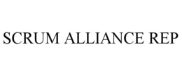 SCRUM ALLIANCE REP trademark