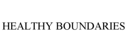 HEALTHY BOUNDARIES trademark