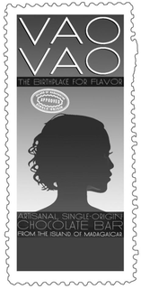 VAO VAO THE BIRTHPLACE FOR FLAVOR ISLAND OF MADAGASCAR SINGLE-ORIGIN APPROVED ARTISANAL, SINGLE-ORIGIN CHOCOLATE BAR FROM THE ISLAND OF MADAGASCAR trademark