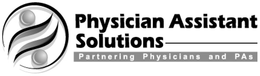 PHYSICIAN ASSISTANT SOLUTIONS PARTNERING PHYSICIANS AND PAS trademark