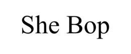 SHE BOP trademark