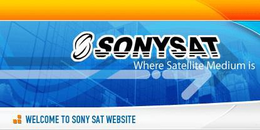 S SONYSAT WHERE SATELLITE MEDIUM IS WELCOME TO SONY SAT WEBSITE trademark