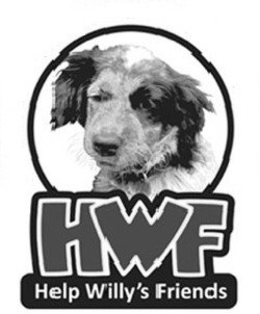 HWF HELP WILLY'S FRIENDS trademark