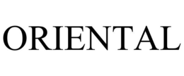 ORIENTAL trademark