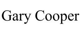 GARY COOPER trademark