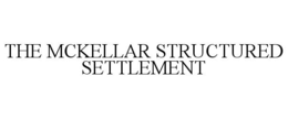 THE MCKELLAR STRUCTURED SETTLEMENT trademark
