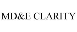 MD&E CLARITY trademark