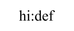 HI:DEF trademark