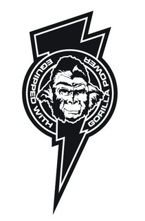 EQUIPPED WITH GORILLA POWER trademark