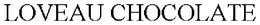LOVEAU CHOCOLATE trademark
