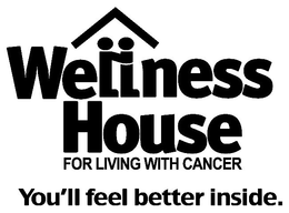 WELLNESS HOUSE FOR LIVING WITH CANCER YOU'LL FEEL BETTER INSIDE. trademark