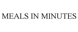 MEALS IN MINUTES trademark
