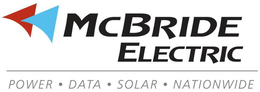 MCBRIDE ELECTRIC POWER · DATA · SOLAR · NATIONWIDE trademark