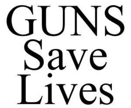 GUNS SAVE LIVES trademark