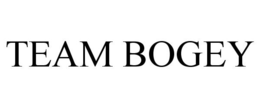 TEAM BOGEY trademark