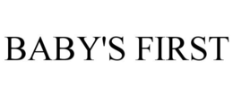 BABY'S FIRST trademark